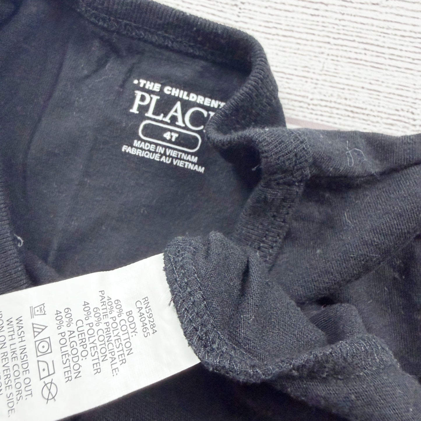 The Children's Place Heartbreaker Graphic Tee Black 4T