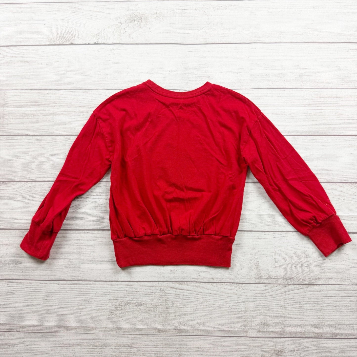 Old Navy Kids Merry Grinchmas Christmas Sweater Pullover Red S 6-7