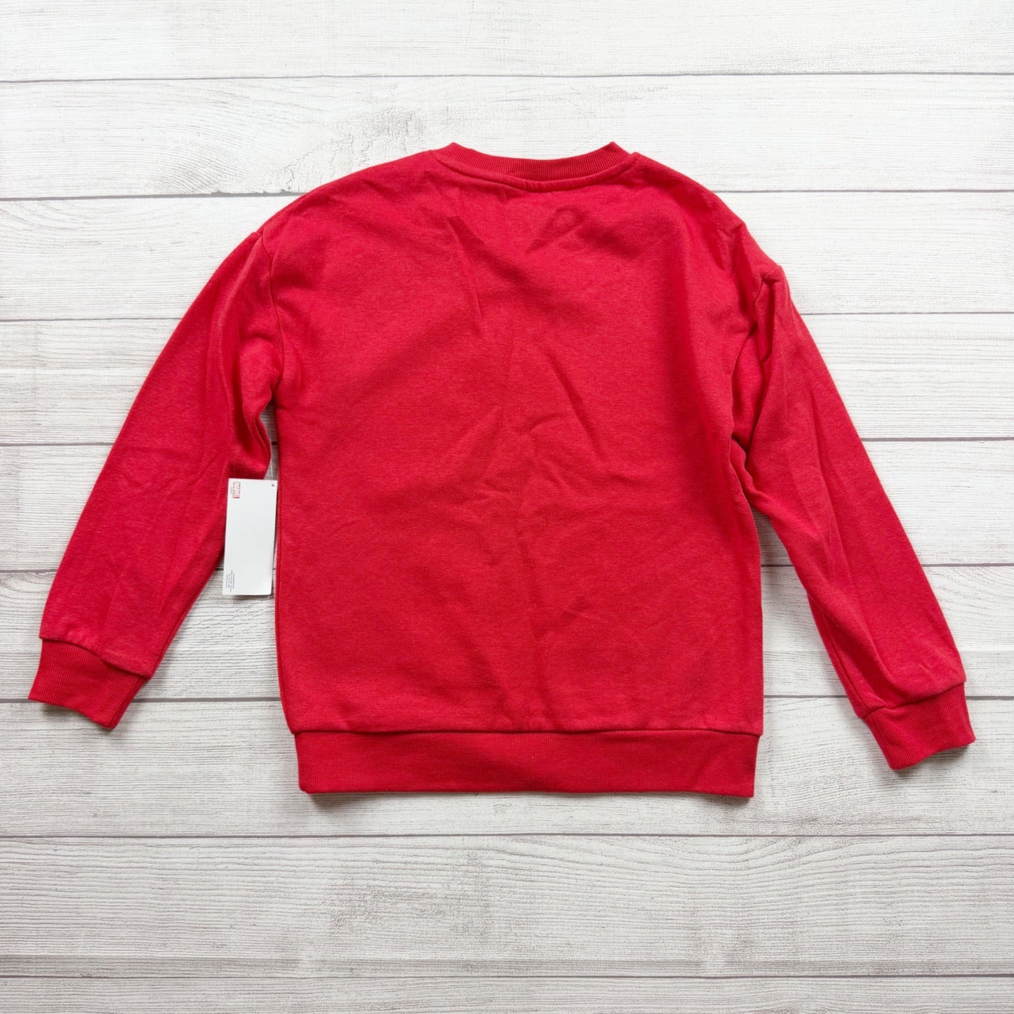 Marvel SpiderMan Holiday Graphic Sweatshirt Cozy Crewneck NWT L 10-12