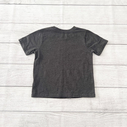 Garanimals Toddler Boy Short Sleeve T Shirt Charcoal Gray Basic Tee 2T
