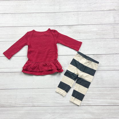 6-9M | Peplum Outfit