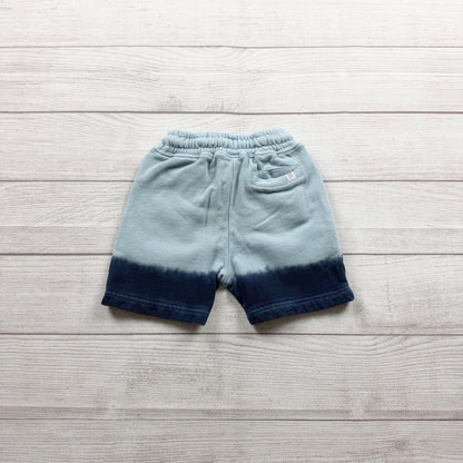 Sovereign Code Boys Dip Dye Ombré Fleece Shorts Blue 18-24 Months