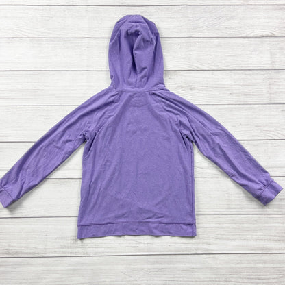 Jumping Beans Kids Active Hoodie Purple Spandex Blend Lightweight 6X