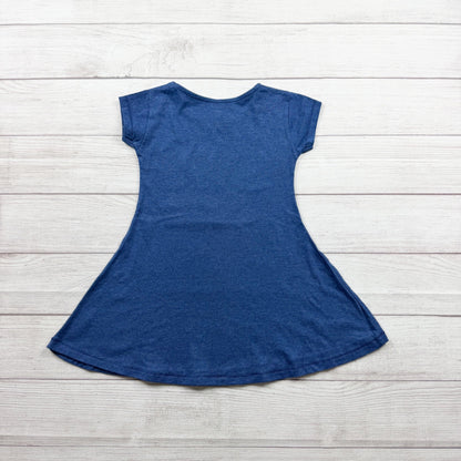 Instant Message Happy Thanksgiving Toddler Girls Graphic A-Line Dress 4T