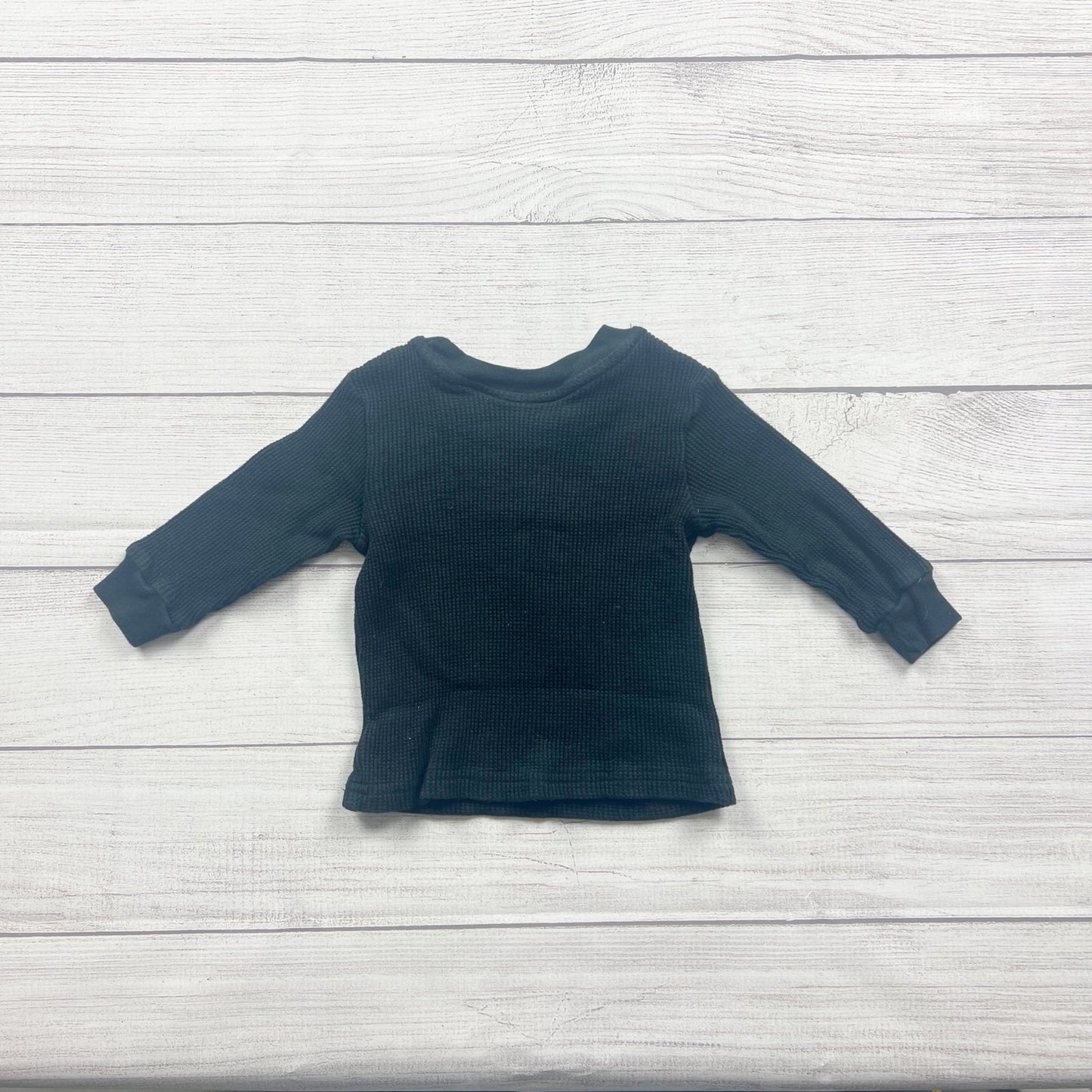 The Amazing SpiderMan Boys Waffle Knit Shirt Long Sleeve Graphic Top 9-12 Months