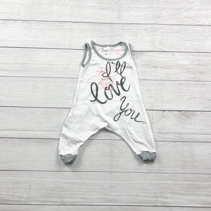 3-6M | Graphic Romper
