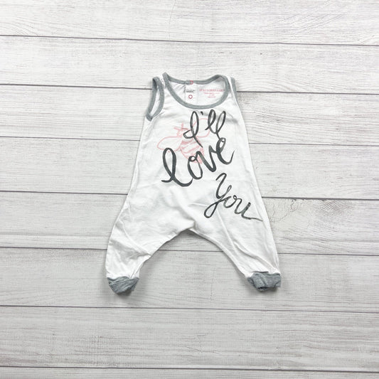 3-6M | Graphic Romper