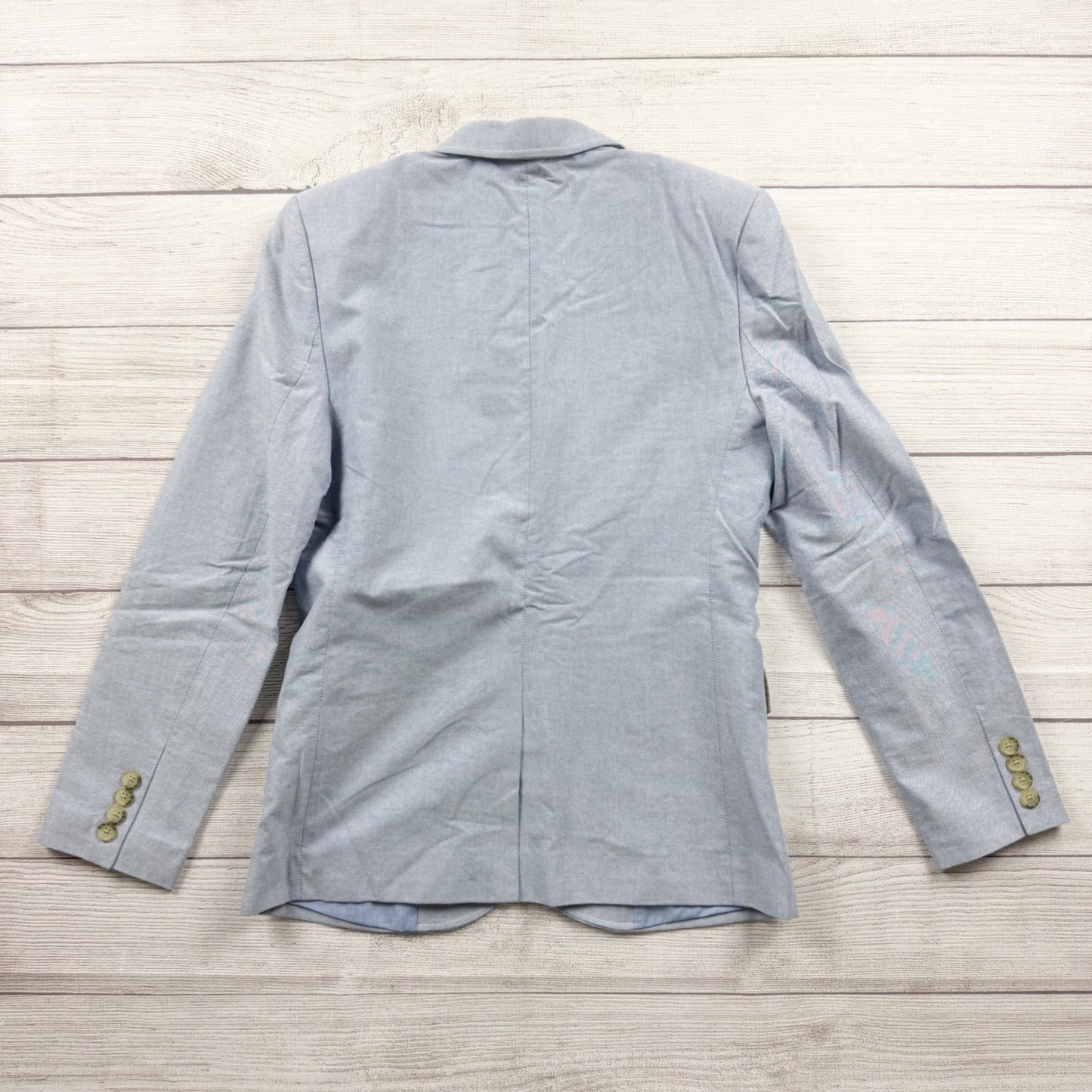 J. Crew Crewcuts Boys Thompson Blazer Light Blue Oxford 14