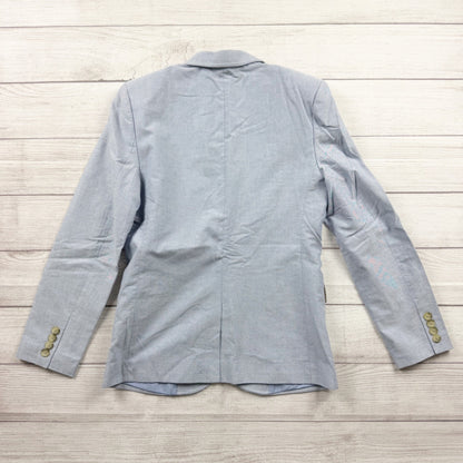 J. Crew Crewcuts Boys Thompson Blazer Light Blue Oxford 14