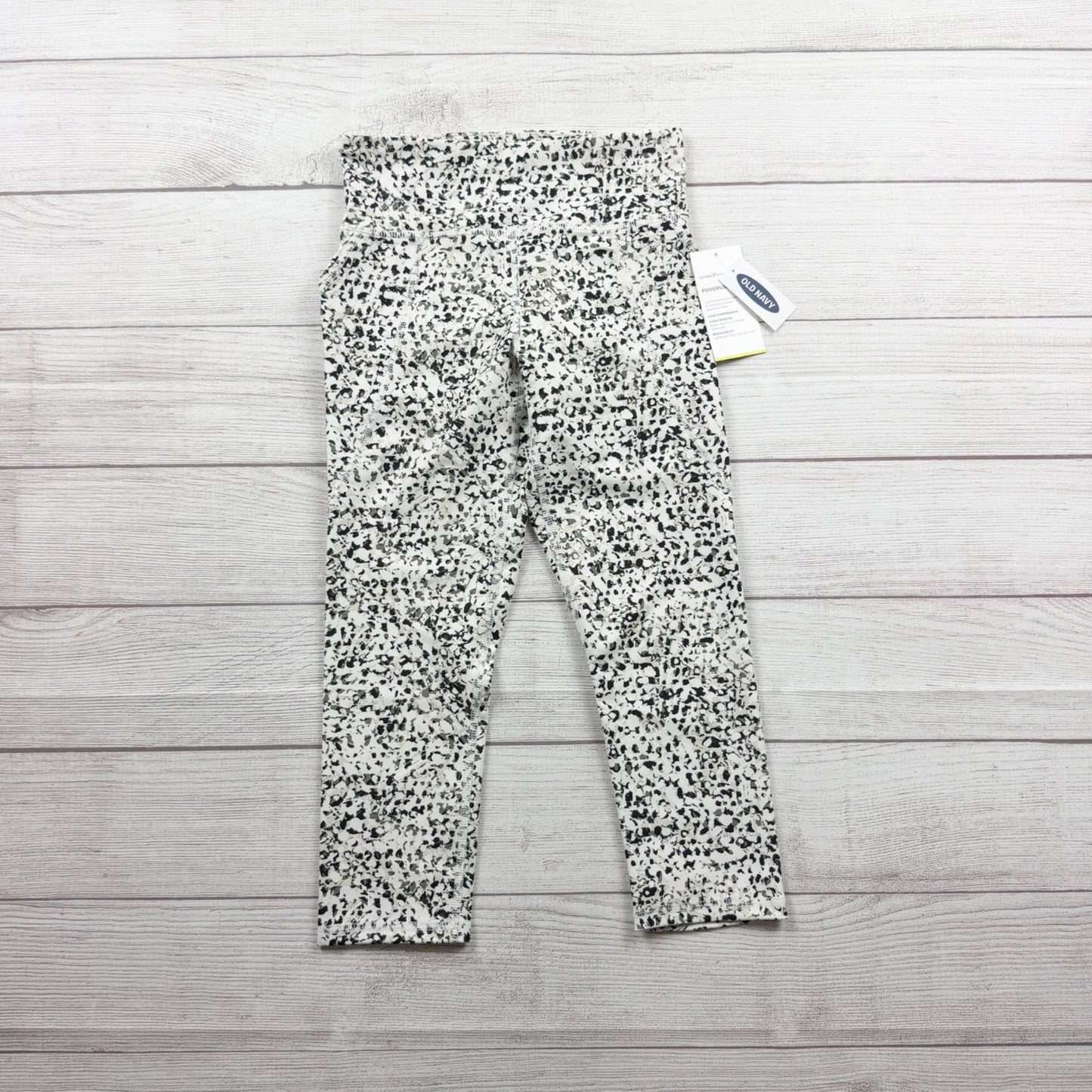 Old Navy Active High Waisted Printed Cropped Leggings NWT M 8