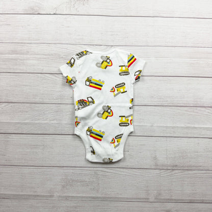 Old Navy Baby Boys Construction Print Bodysuit NWT 6-12 Months