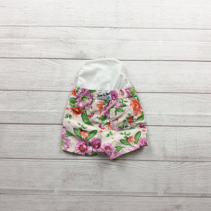 Janie And Jack Floral Print Baby Swim Trunks Tropical Style 6-12 Months