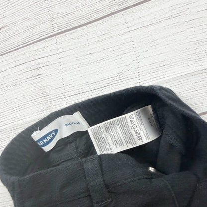Old Navy Girls Black Stretch Pull On Skinny Ballerina Jeggings 6-12 Months