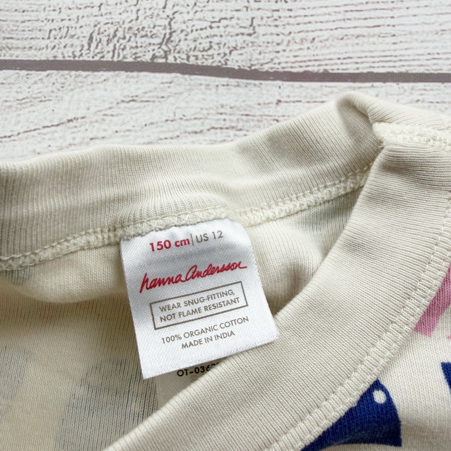 Hanna Andersson Organic Cotton Kids Holiday Pajama Set Candy Cane Fair Isle 12