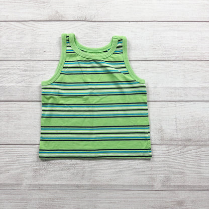 Peanut & Ollie Baby Boy Tank Top Striped Sleeveless Shirt 12-18 Months