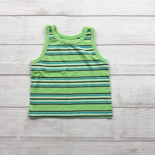 Peanut & Ollie Baby Boy Tank Top Striped Sleeveless Shirt 12-18 Months