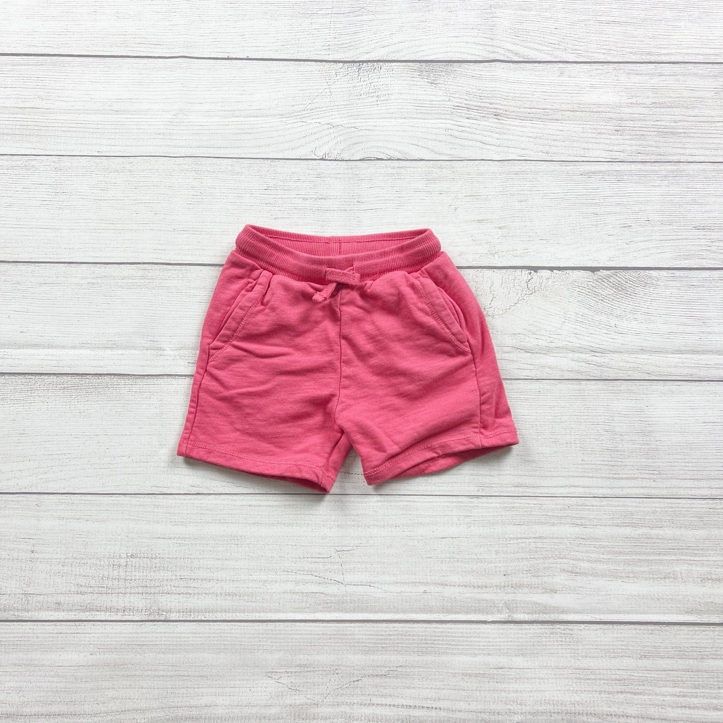 Zara Toddler Boys Pink Pocket Shorts 18-24 Months