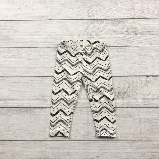Jessica Simpson Baby Girls Chevron Print Leggings Stretch 9-12 Months