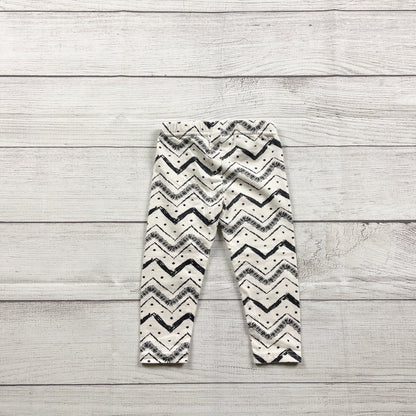 Jessica Simpson Baby Girls Chevron Print Leggings Stretch 9-12 Months
