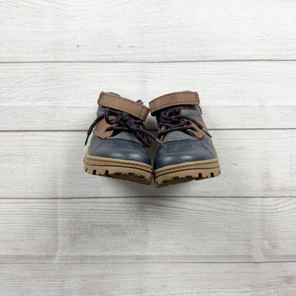 Carter's Kids Blue & Brown Duck Boots All-Weather Lace-Up 10