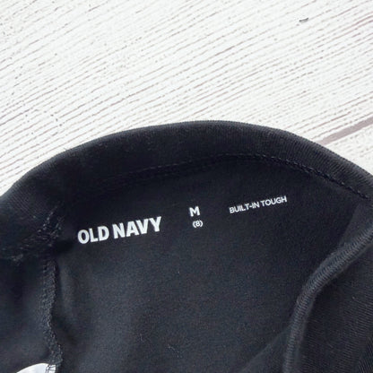 Old Navy Girls Capri Leggings Black Stretch Pull-On Cropped Pants M 8