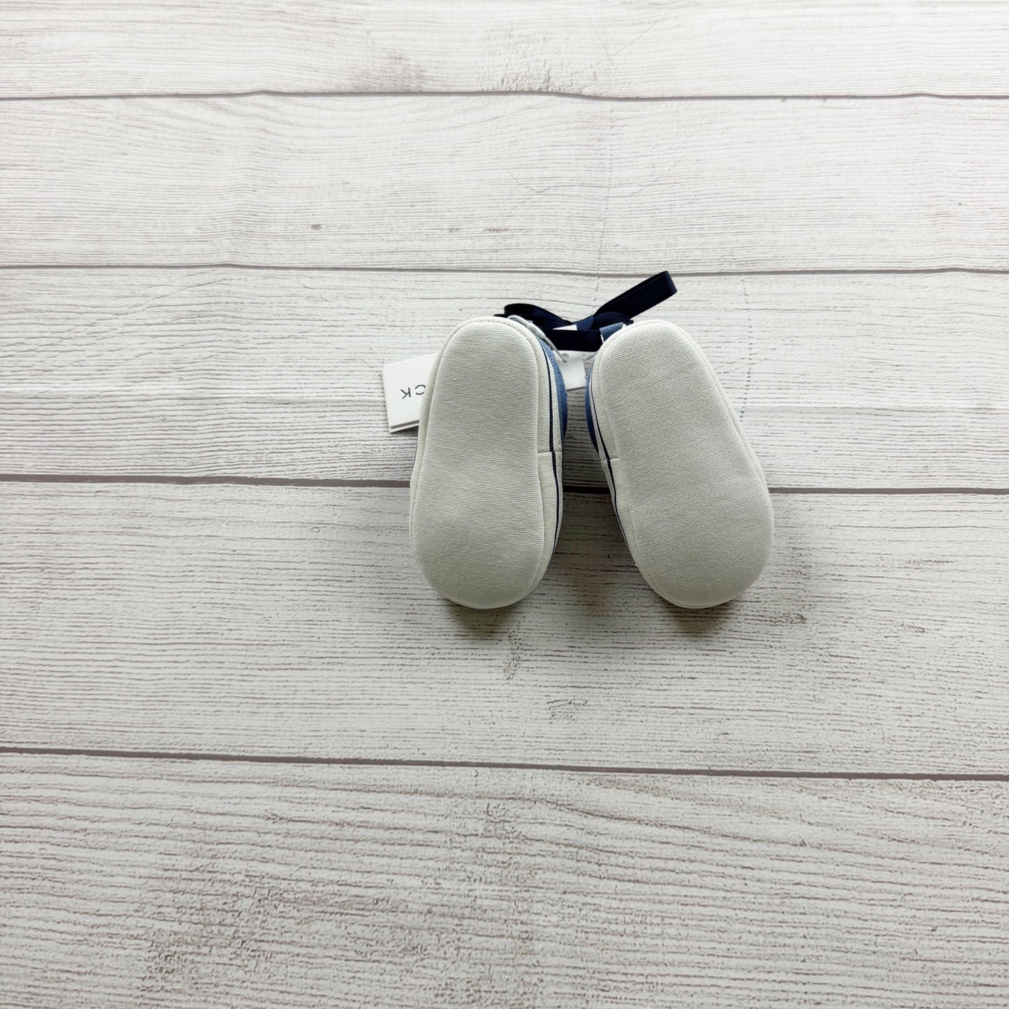 Janie And Jack Baby Pumpkin Canvas Slip On Shoes NWT 3-6 Months