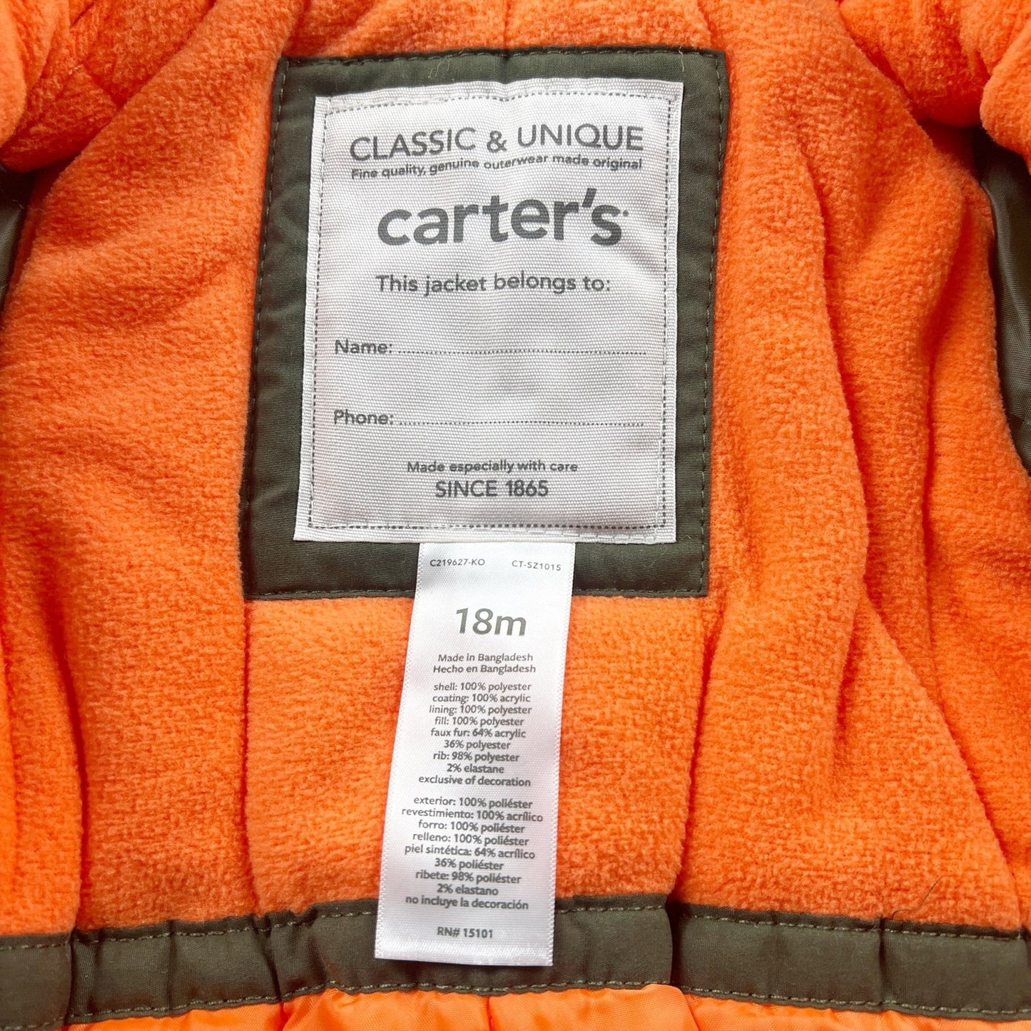 12-18M | Hooded Coat