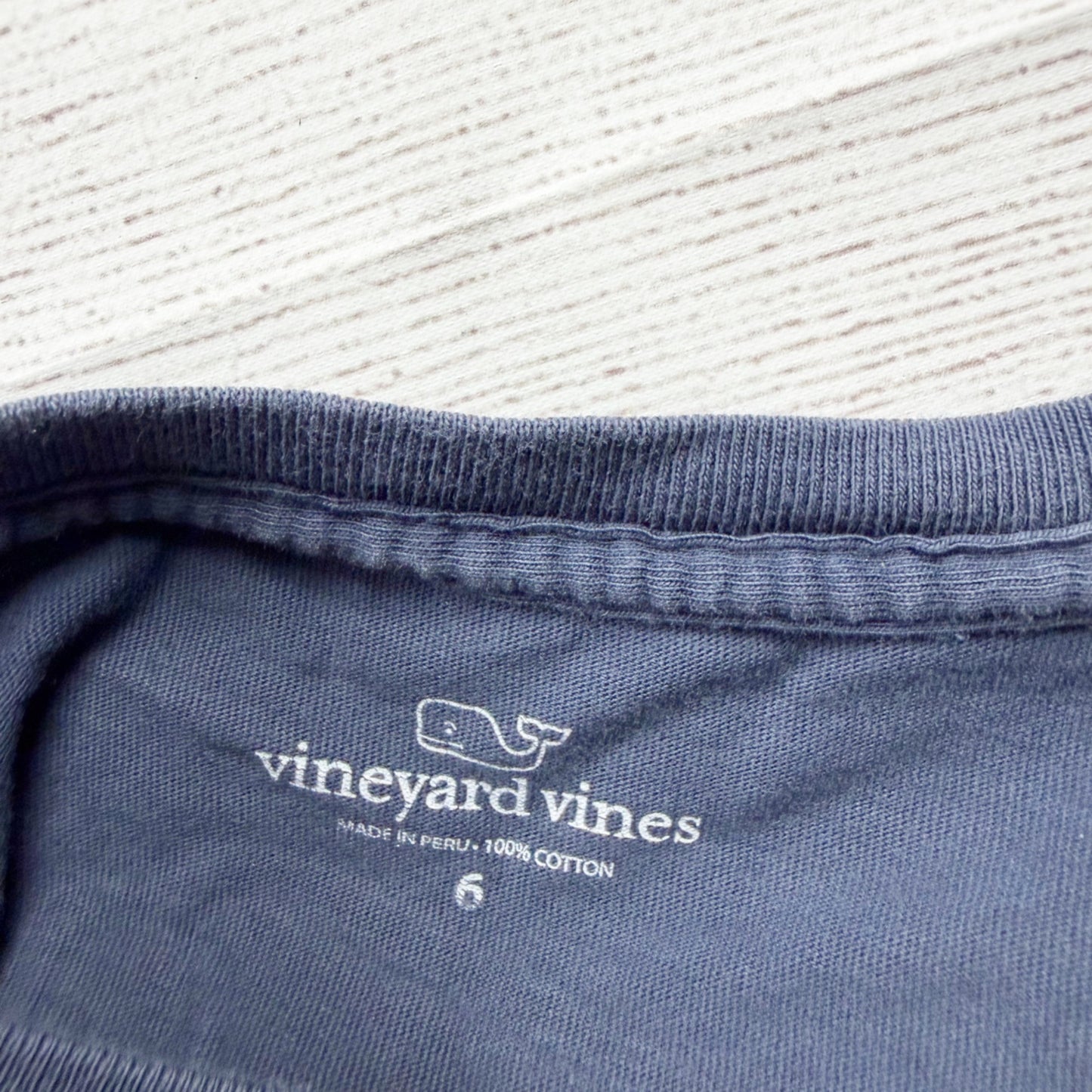 Vineyard Vines Kids Merry Christmas Elf Whale Long Sleeve Navy Shirt 6