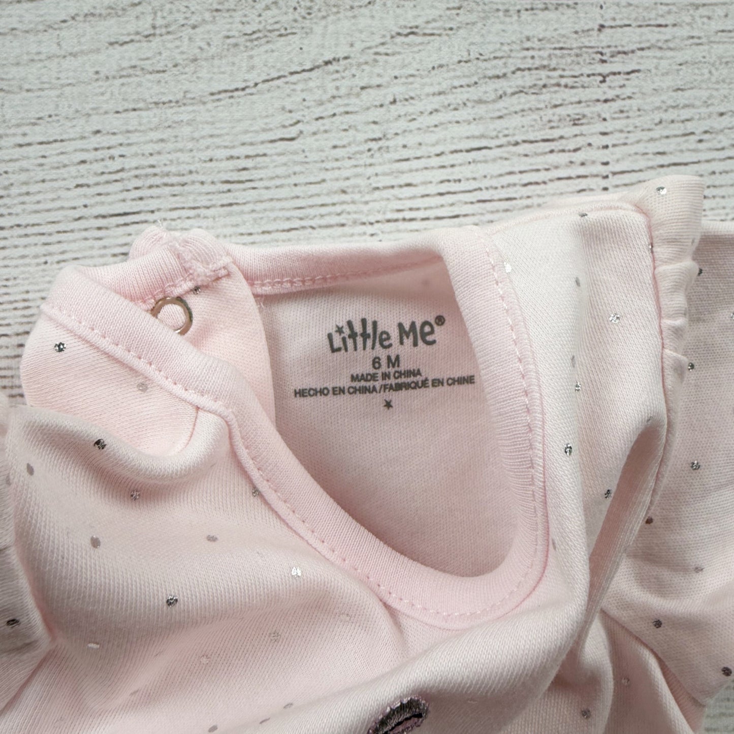 Little Me Baby Girl Outfit Tutu Dress Polka Dot Leggings Headband NWT 3-6 Months