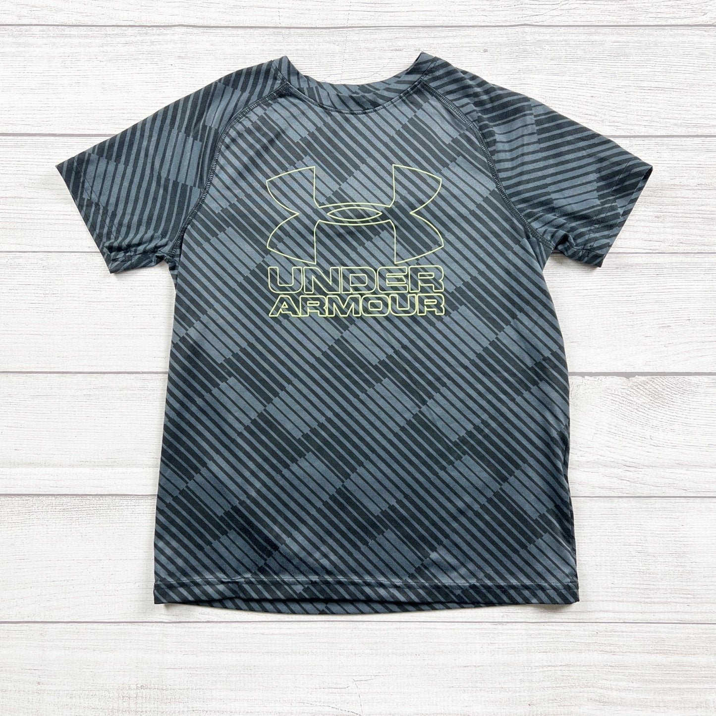 Under Armour Youth HeatGear Logo Graphic Tee Loose Fit Boys YMD