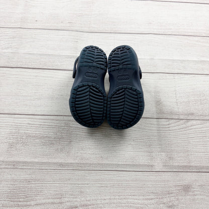 Crocs Kids Toddler Classic Clogs Navy Blue Slip-On Water Shoes 10