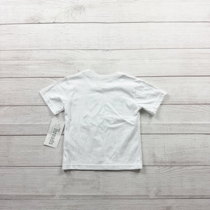 10Threads Baby Short Sleeve Graphic Tee Halloween Face Design NWT 12-18 Months
