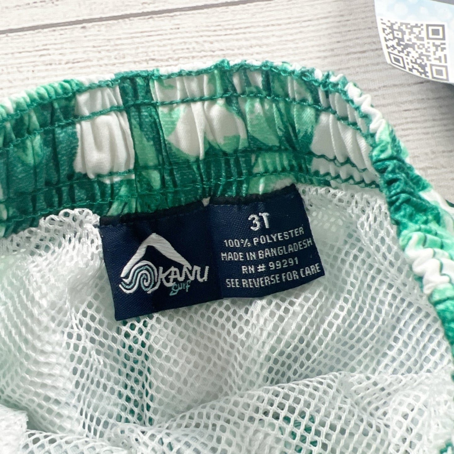 Kanu Surf Toddler Swim Trunks Tropical Floral Board Shorts Lined NWT 3T