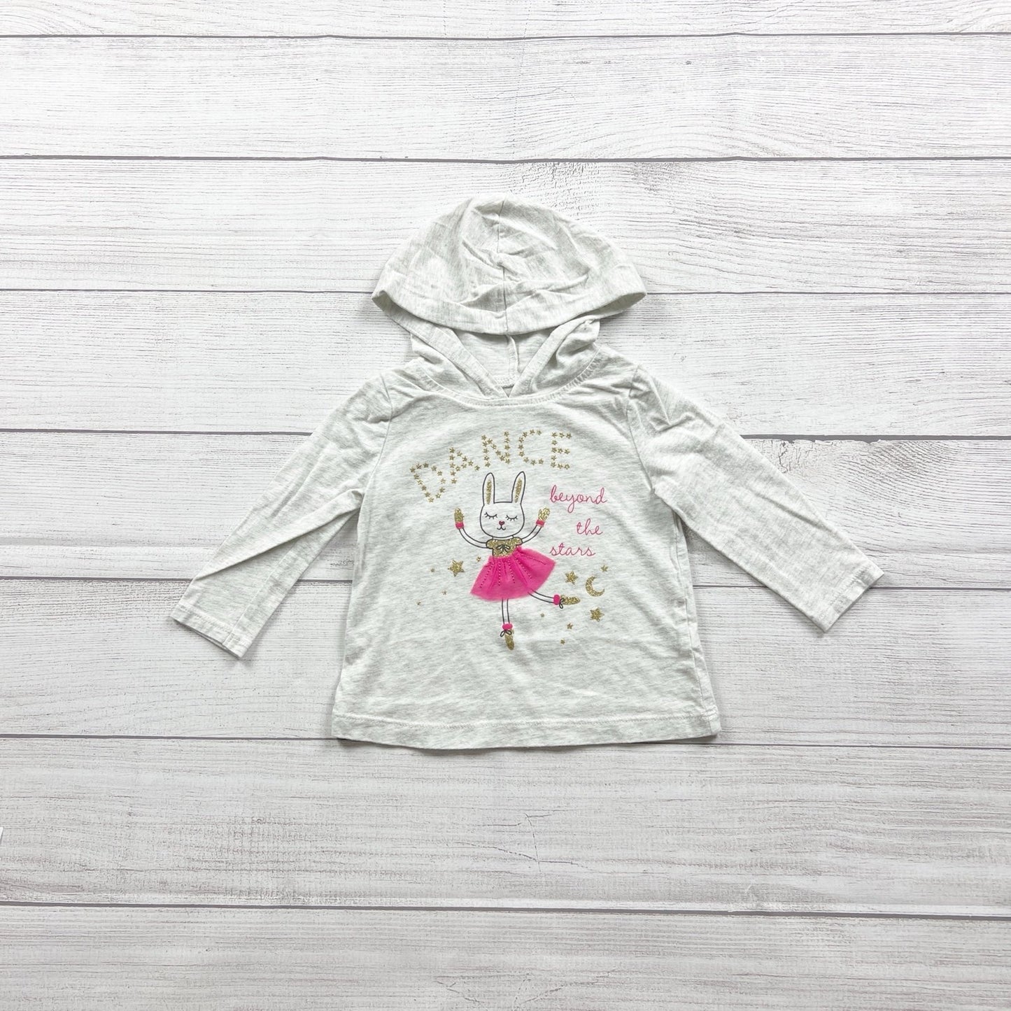Carter’s Baby Girls Dance Beyond The Stars Hoodie Long Sleeve Shirt 9-12 Months