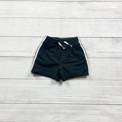 Garanimals Baby Boys Black Shorts Stripes 12-18 Months