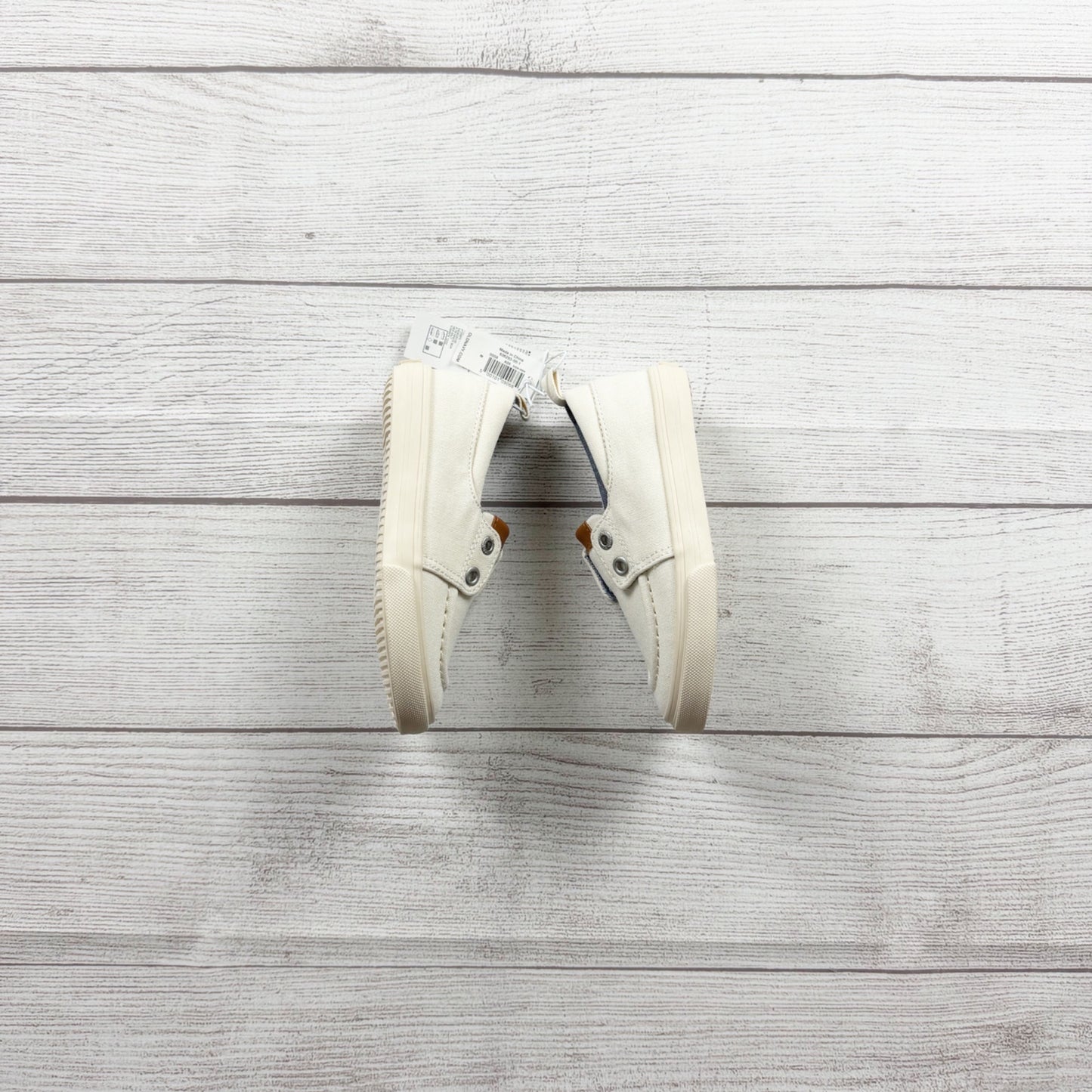 Old Navy Kids Canvas Slip On Sneakers Loafer Boat Shoes NWT 8 Toddler