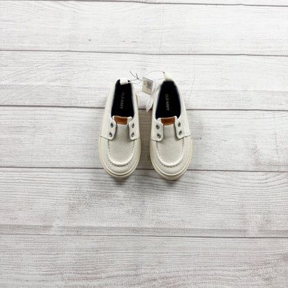 Old Navy Kids Canvas Slip On Sneakers Loafer Boat Shoes NWT 8 Toddler