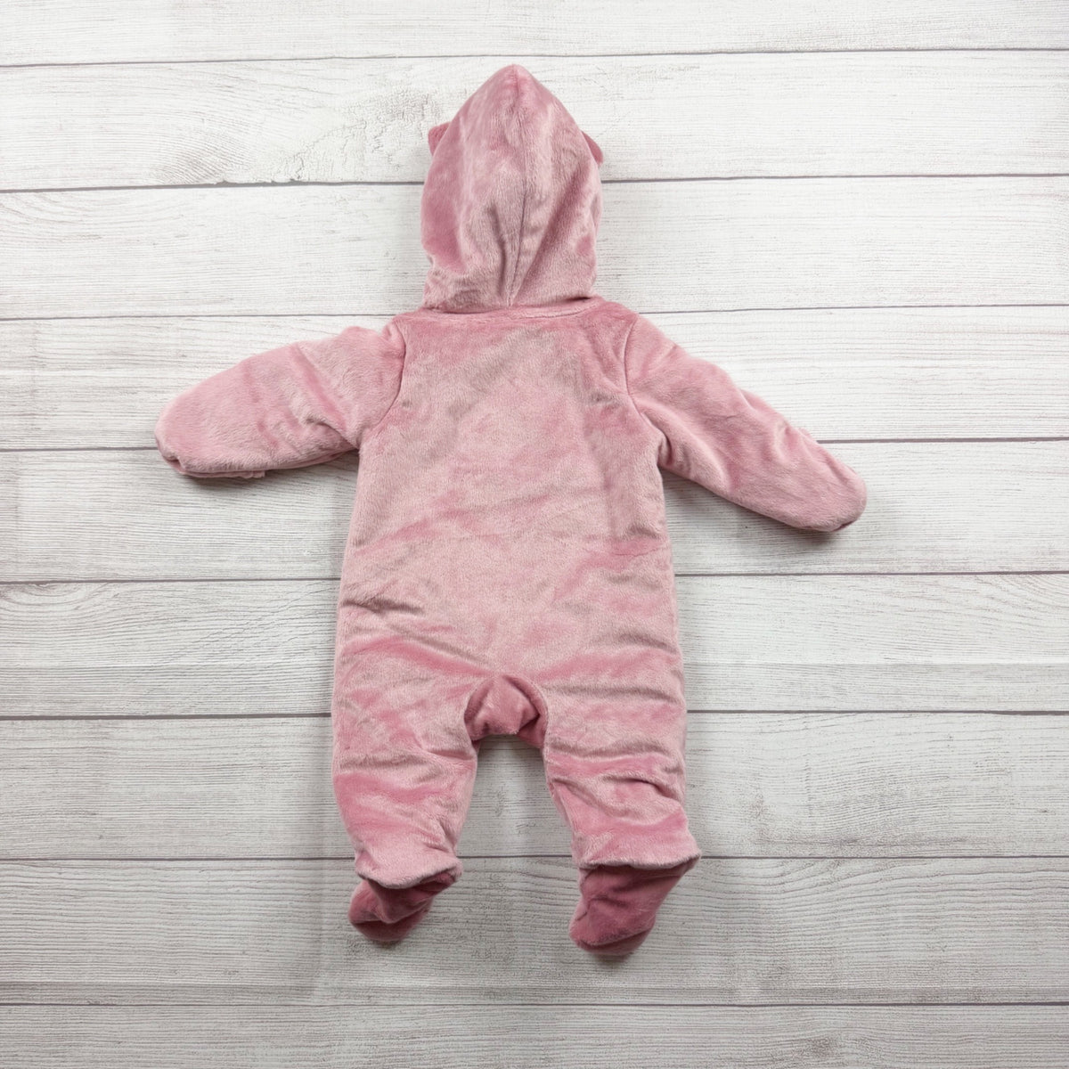 Just One You Carter's Infant Pink Fox Hooded Bunting Ears NWT 0-3 Months