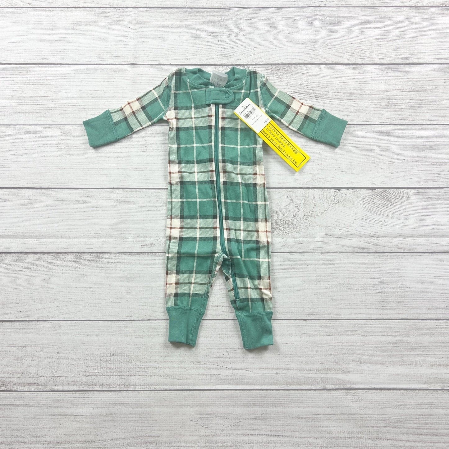 0-3M | Plaid Pajamas