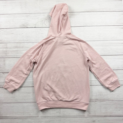 Old Navy Girls Pink Hoodie Sweatshirt “Radiate Good Vibes” Graphic M (8)