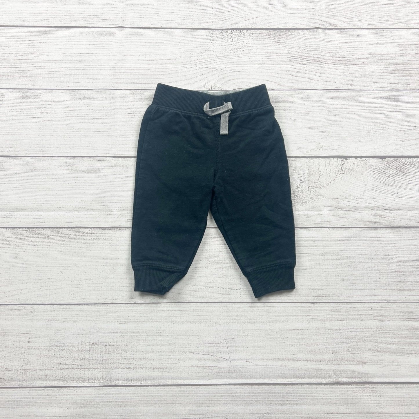 Circo Jogger Pants Baby Pull On Sweatpants Ribbed Cuffs Drawstring 6-9 Months