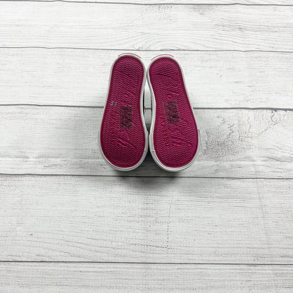 Blowfish Malibu Kids Plaid Canvas Slip On Sneakers Distressed Look 7
