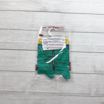 Frugi Organic Cotton Big Foot Socks Jade Festive Print NWT UK 8-11