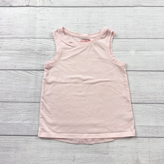 Cat & Jack Girls Light Pink Sleeveless Tank Top Casual Wear 4T