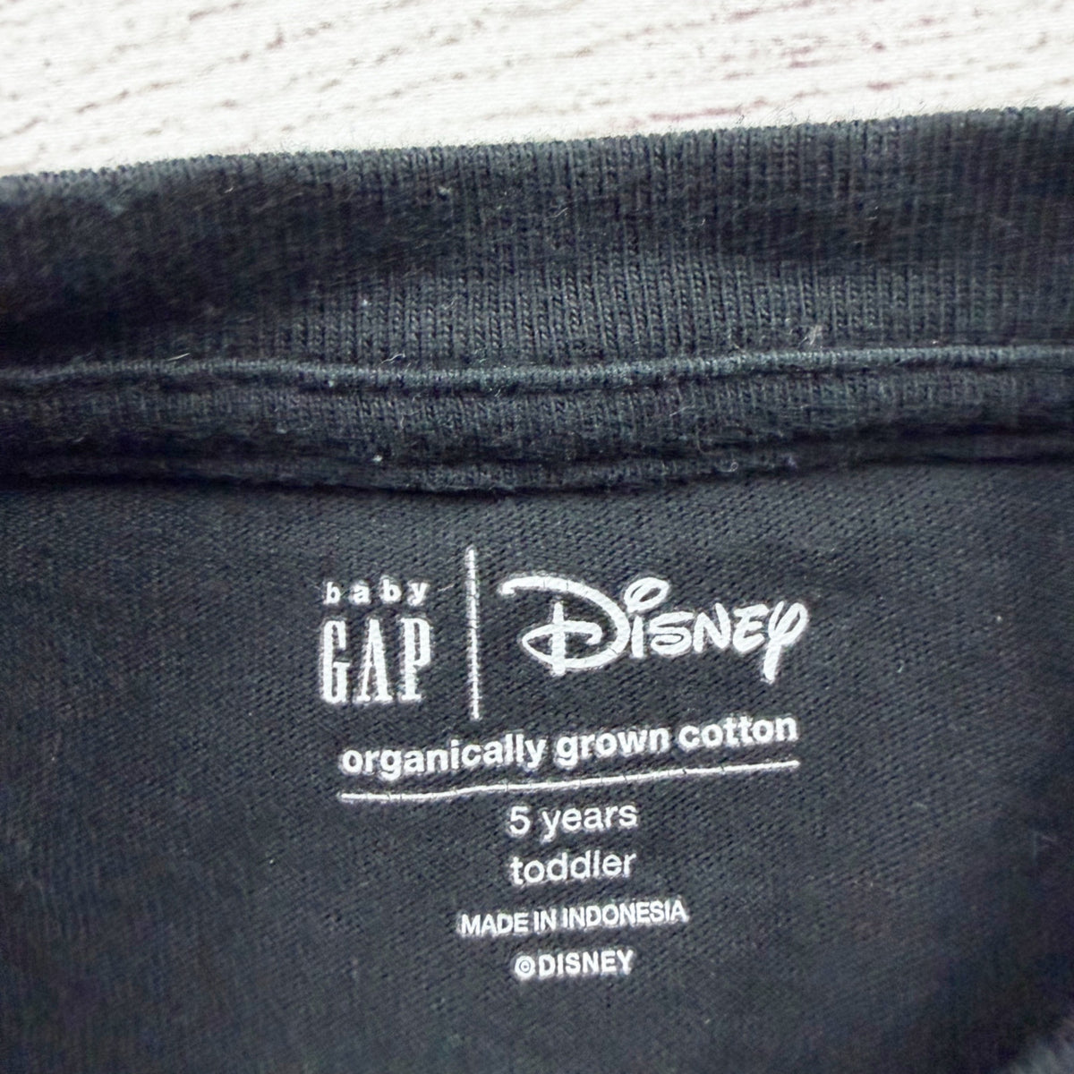 Baby Gap Disney Toddler Long Sleeve Shirt Mickey Skeleton Halloween 5T