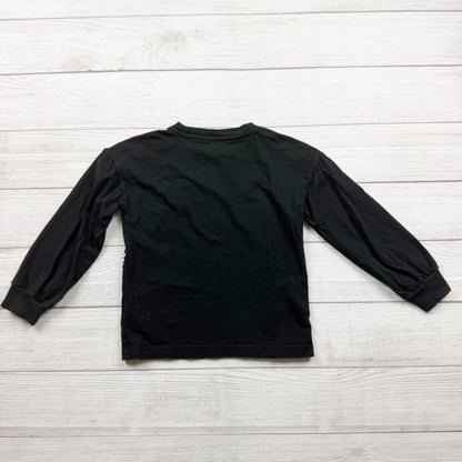 Baby Gap Disney Toddler Long Sleeve Shirt Mickey Skeleton Halloween 5T