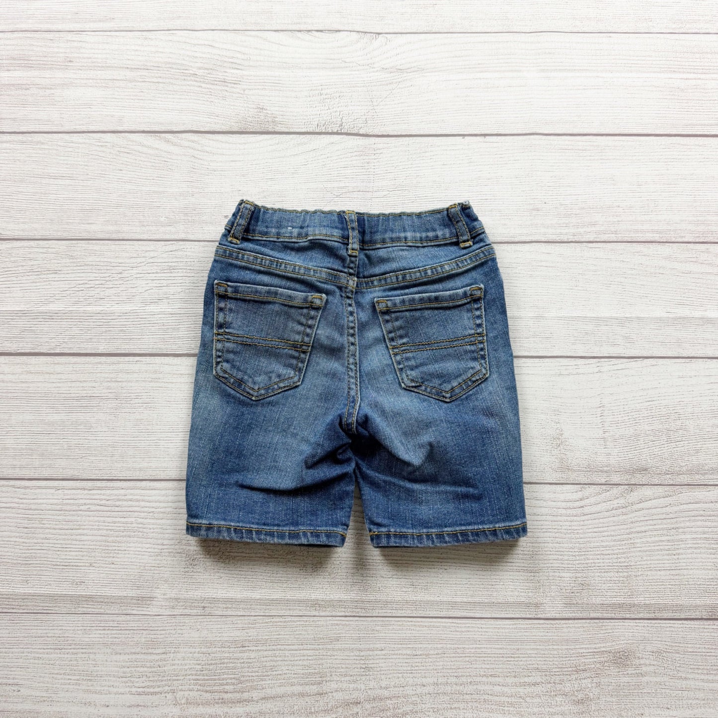 The Children’s Place Boys Denim Shorts Adjustable Waist Blue 3T