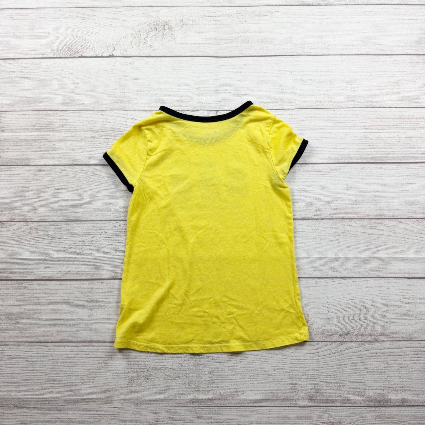 Justice Yellow "See The Sunny Side" Pineapple Graphic Girls T-Shirt 7