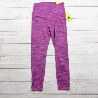 All In Motion High Waisted Striped Seamless Full Length Leggings NWT L 10-12