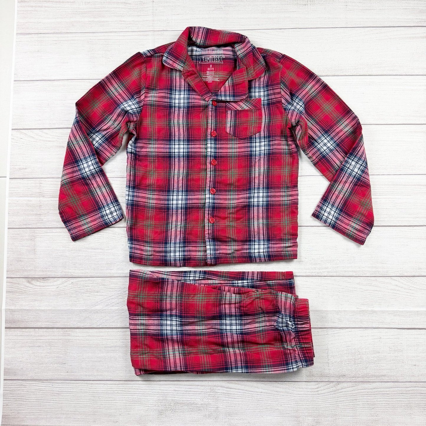 8 | Plaid Pajama Set